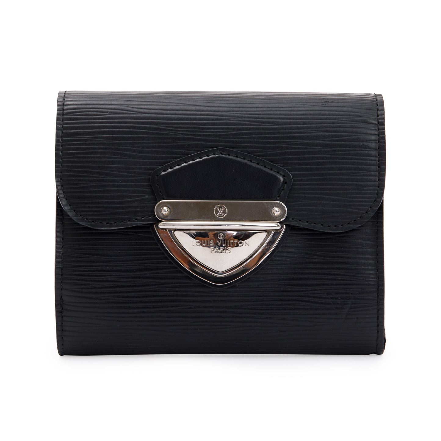 Louis Vuitton Black Epi Joey Wallet