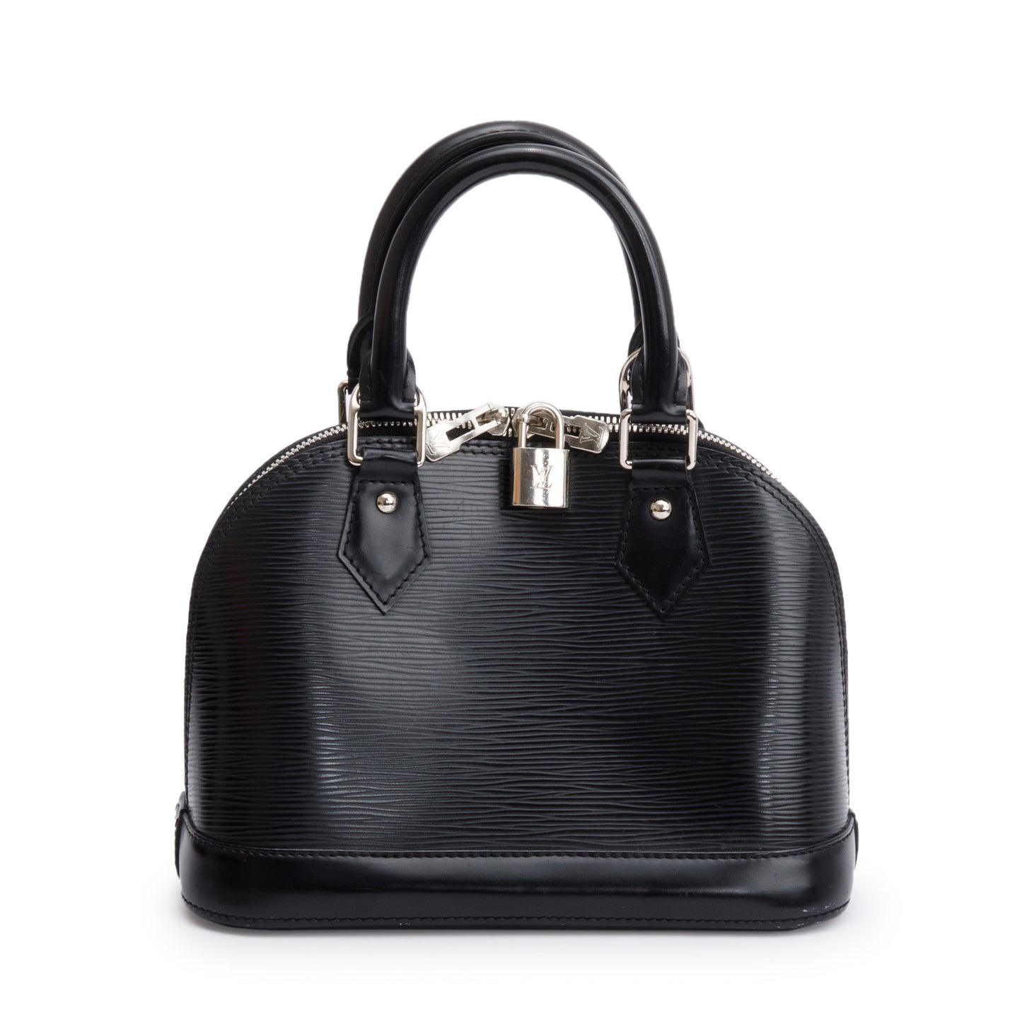 Louis Vuitton Black Epi Leather Alma BB