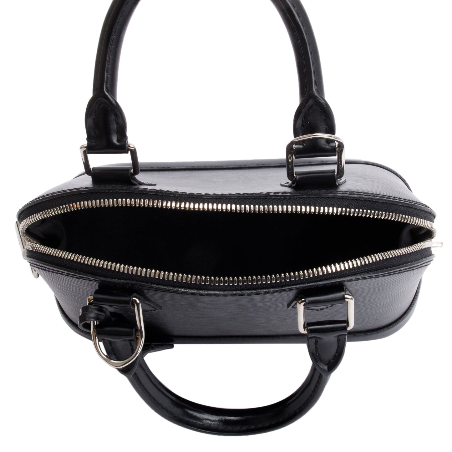 Louis Vuitton Black Epi Leather Alma BB