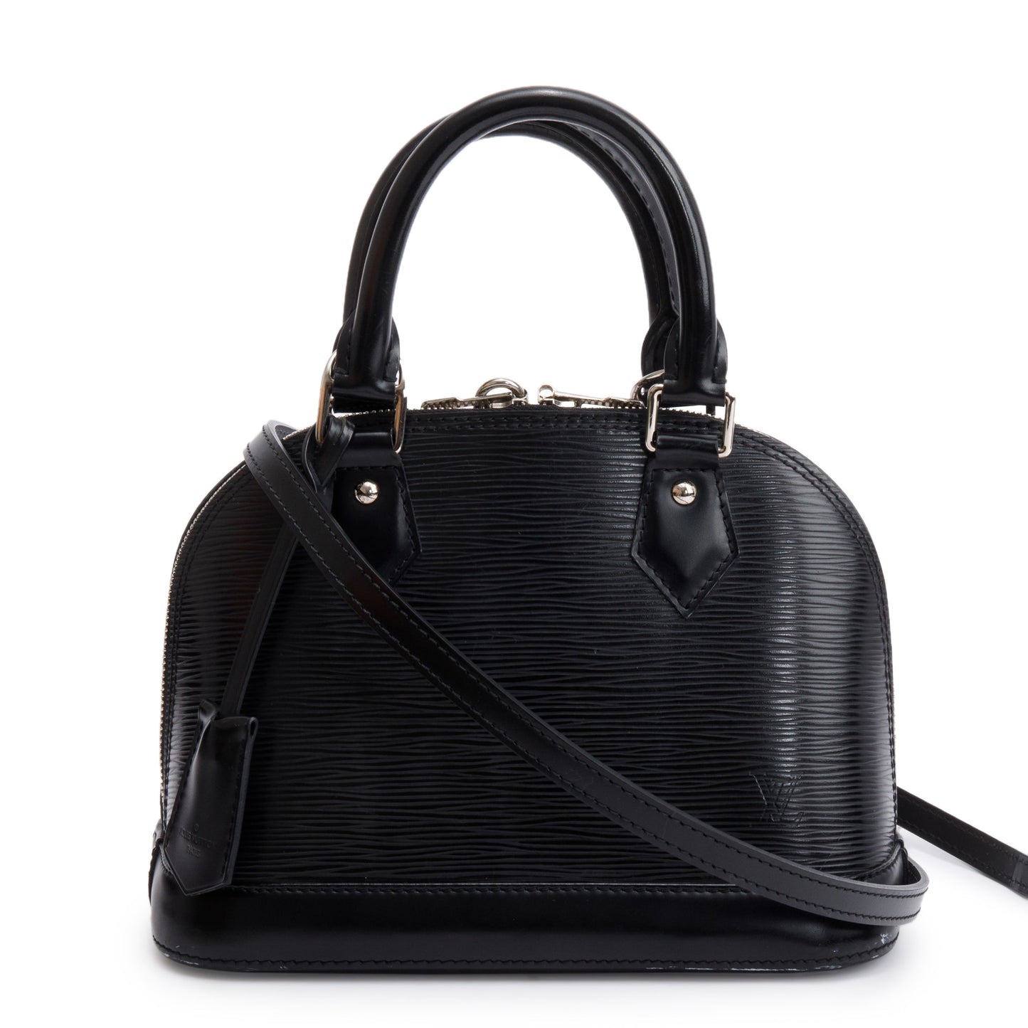 Louis Vuitton Black Epi Leather Alma BB