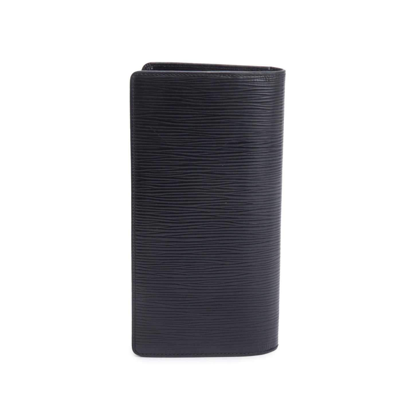 Louis Vuitton Black Epi Leather Brazza Wallet
