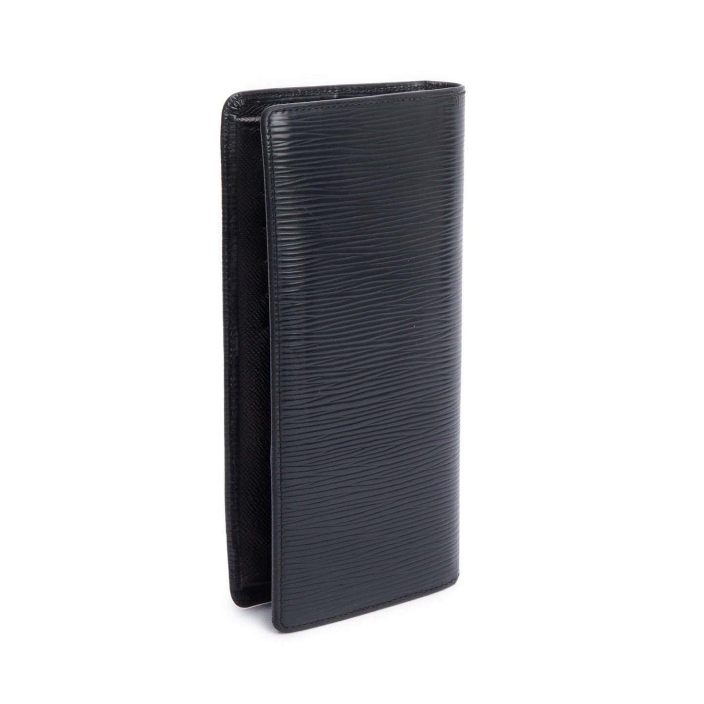 Louis Vuitton Black Epi Leather Brazza Wallet