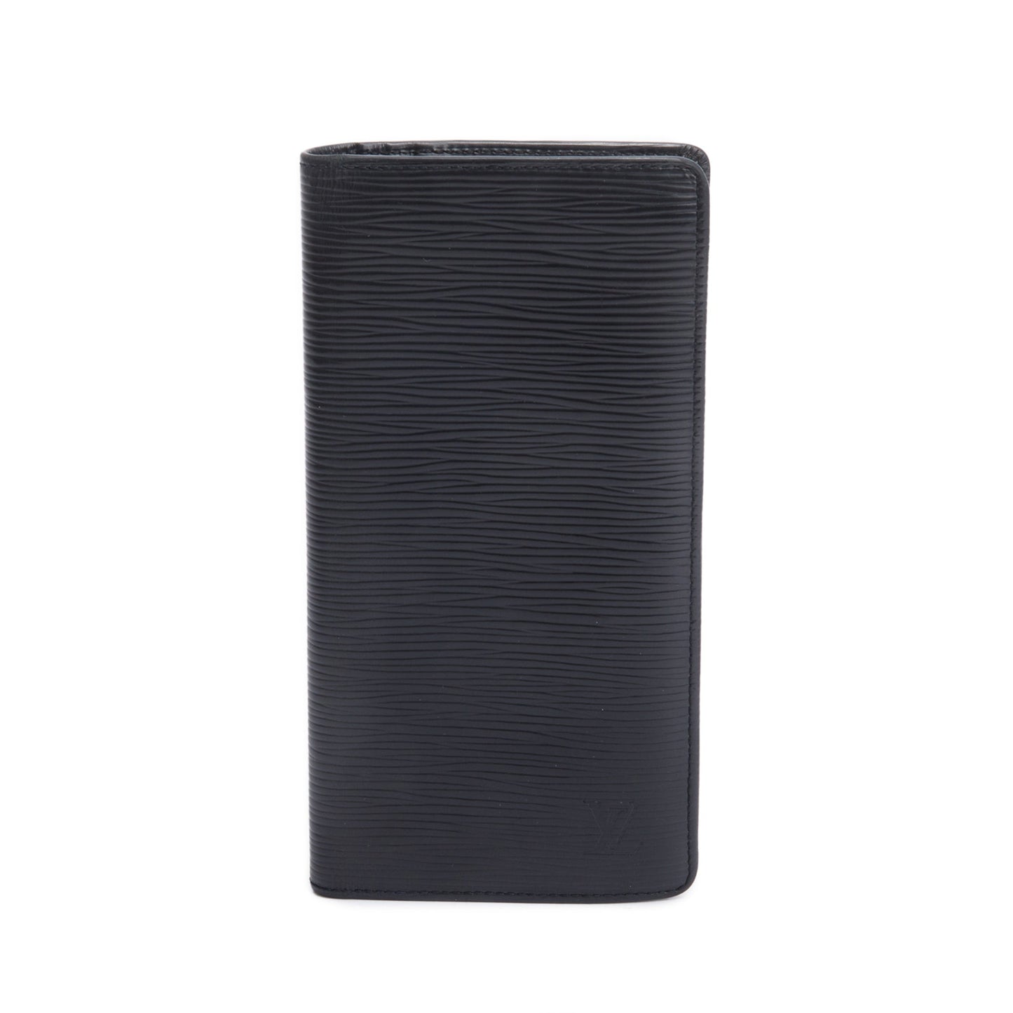 Louis Vuitton Black Epi Leather Brazza Wallet