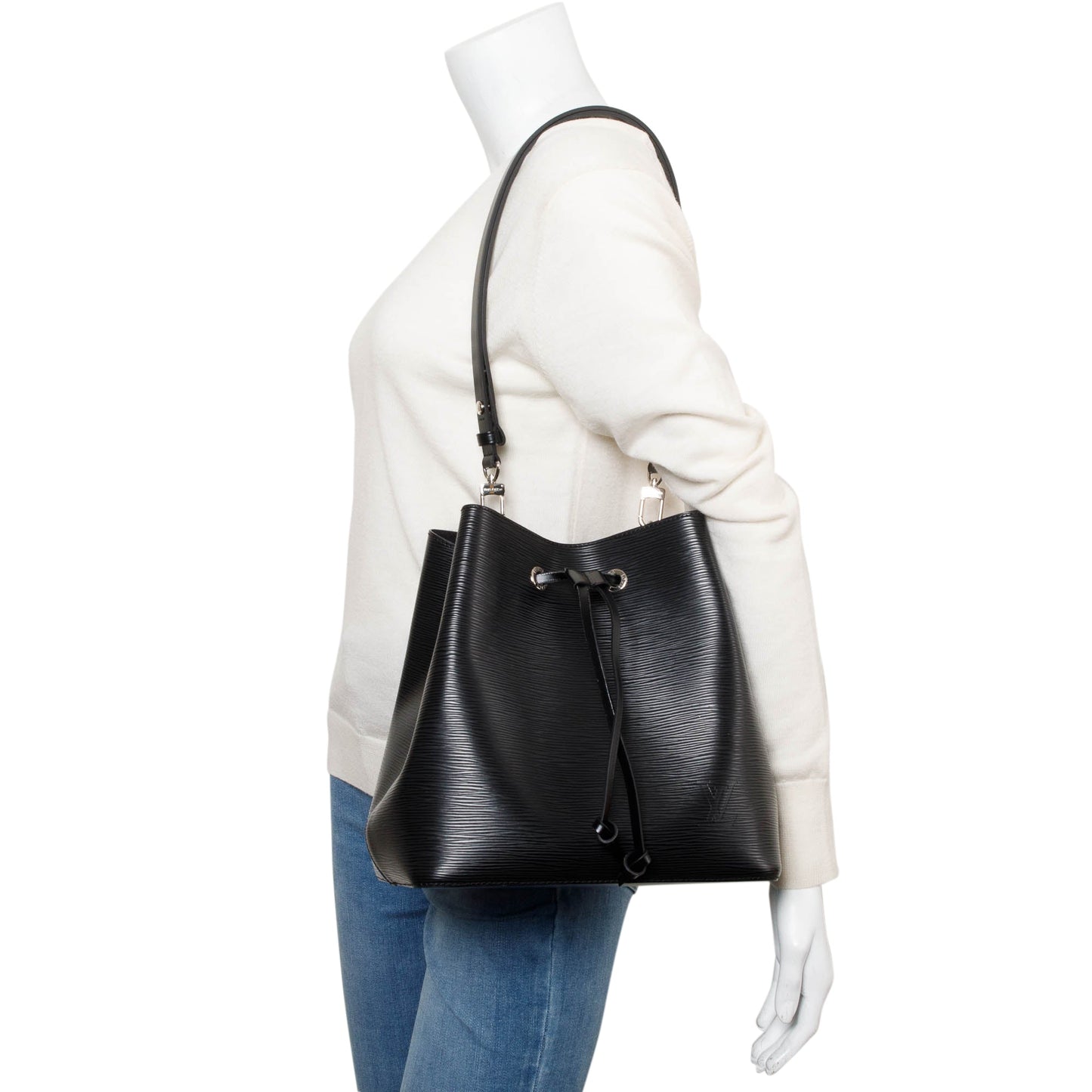 Louis Vuitton Black Epi Leather Neonoe MM