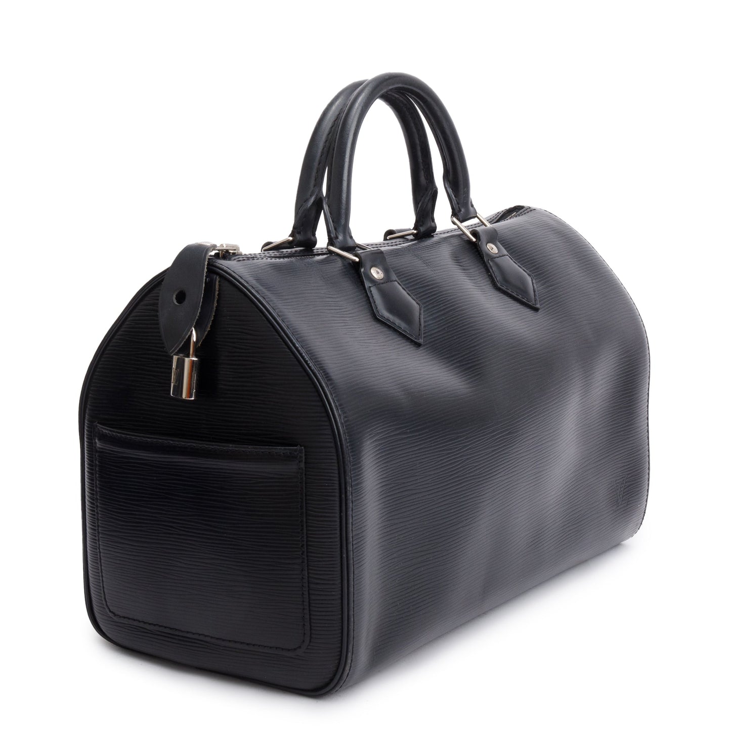 Louis Vuitton Black Epi Leather Speedy 30