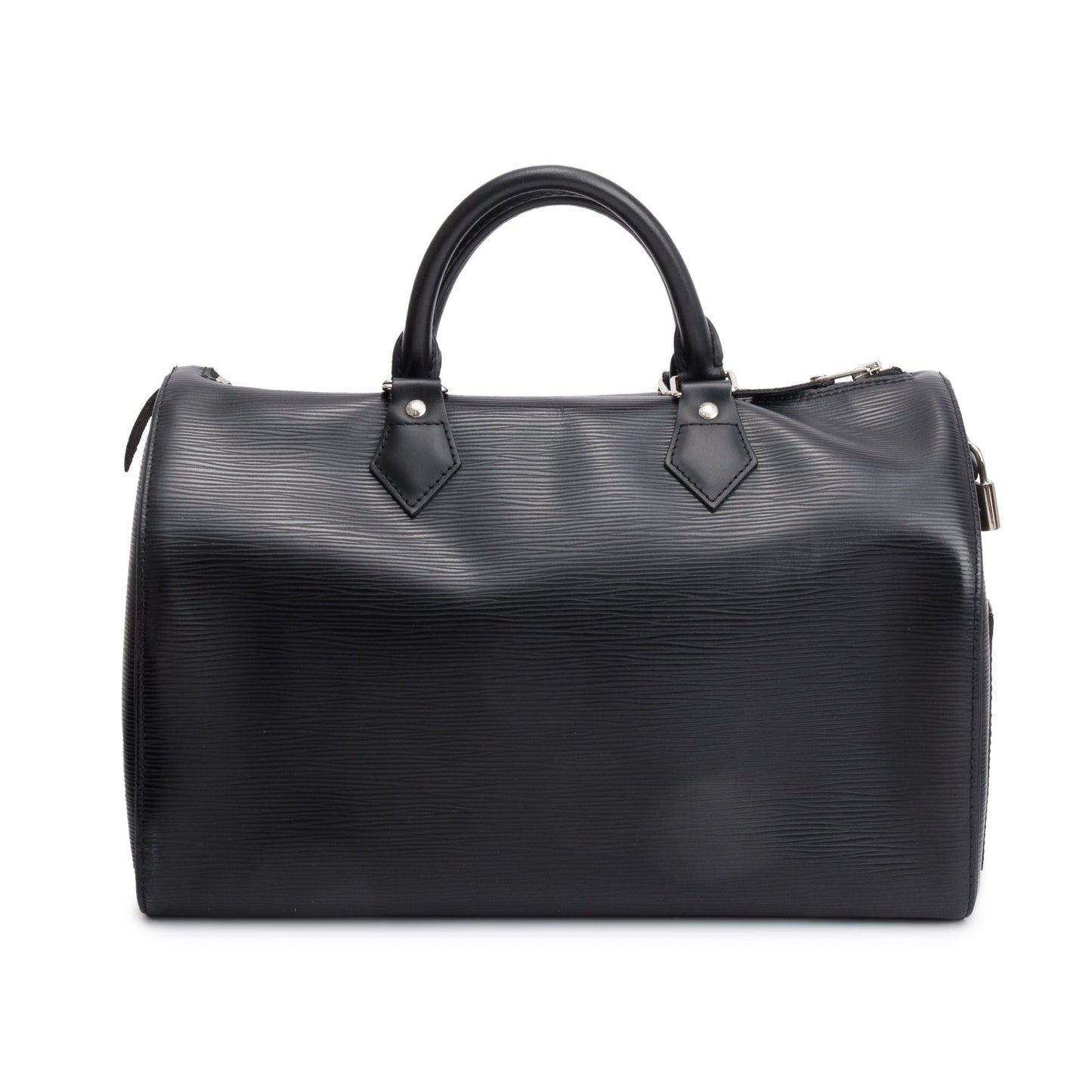 Louis Vuitton Black Epi Leather Speedy 35