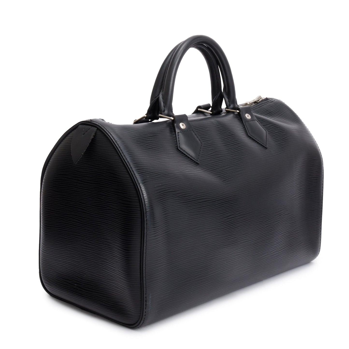 Louis Vuitton Black Epi Leather Speedy 35