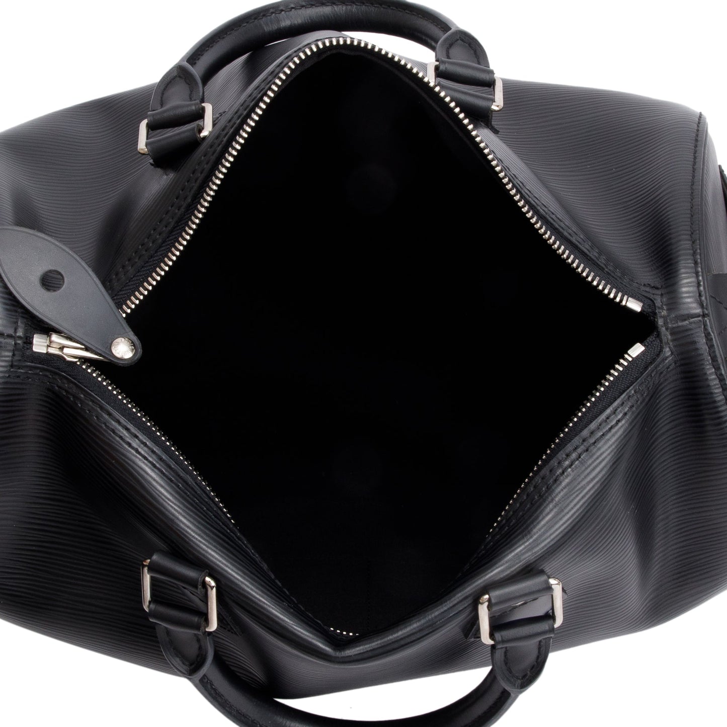 Louis Vuitton Black Epi Leather Speedy 35