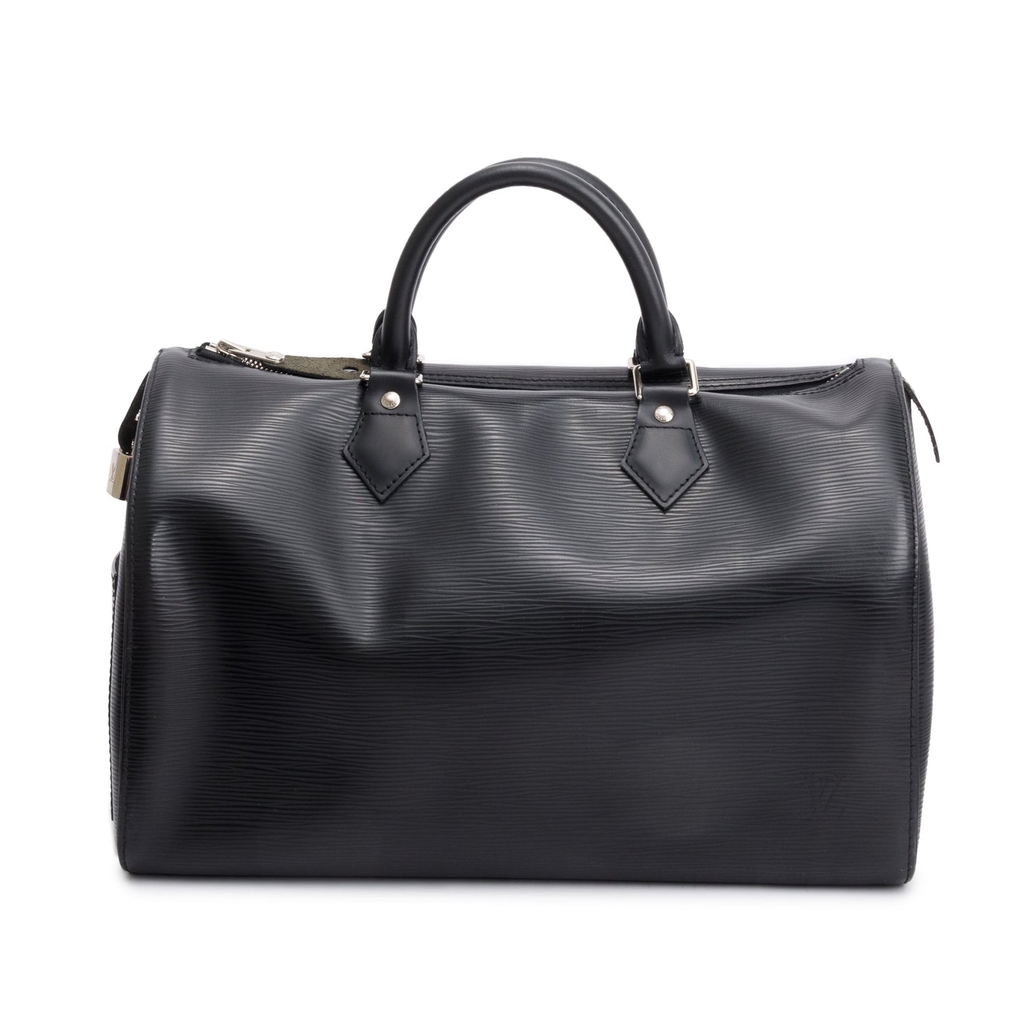 Louis Vuitton Black Epi Leather Speedy 35