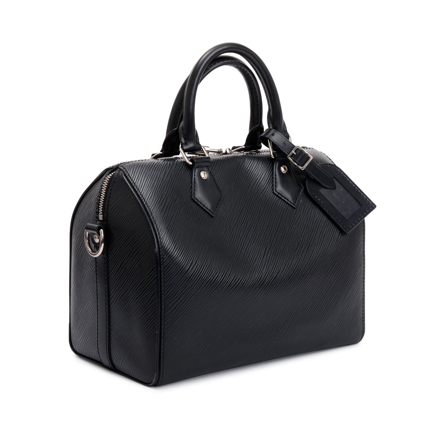 Louis Vuitton Black Epi Leather Speedy Bandouliere 25