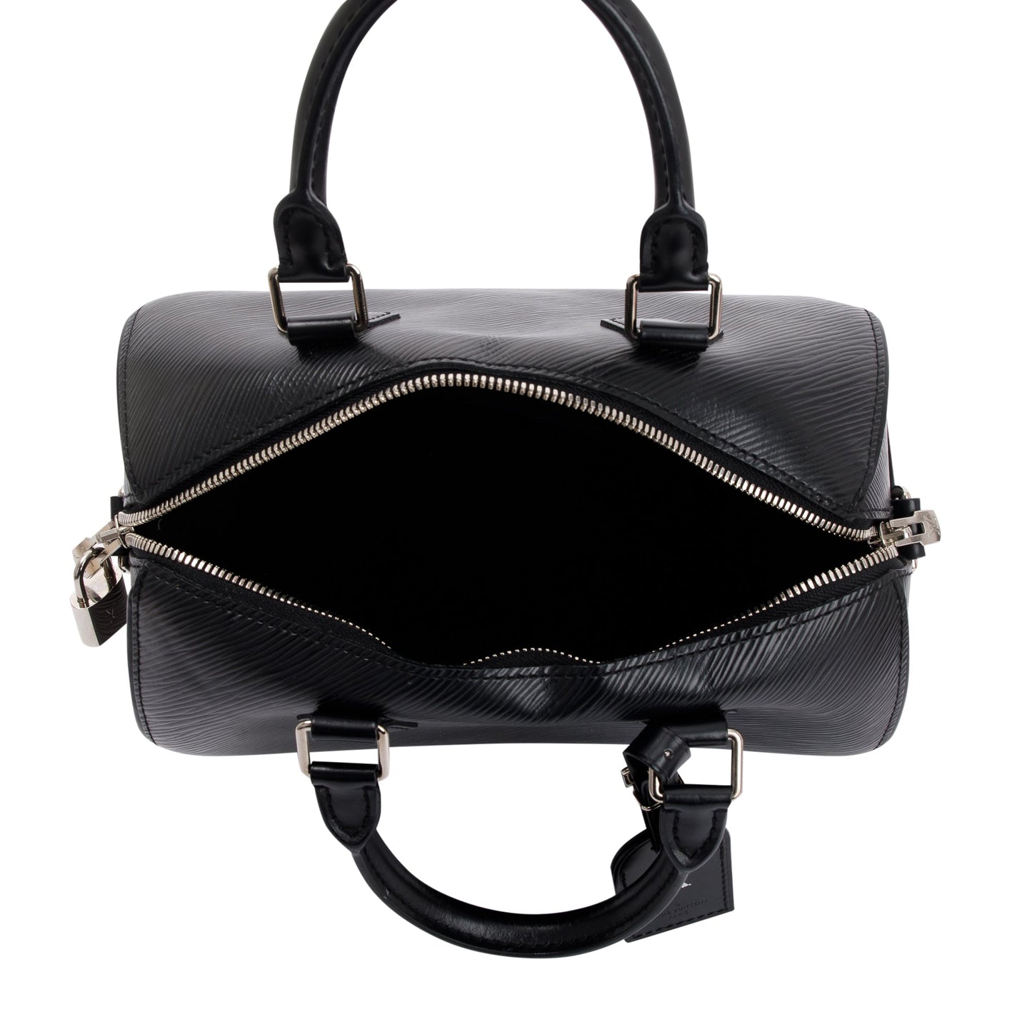 Louis Vuitton Black Epi Leather Speedy Bandouliere 25