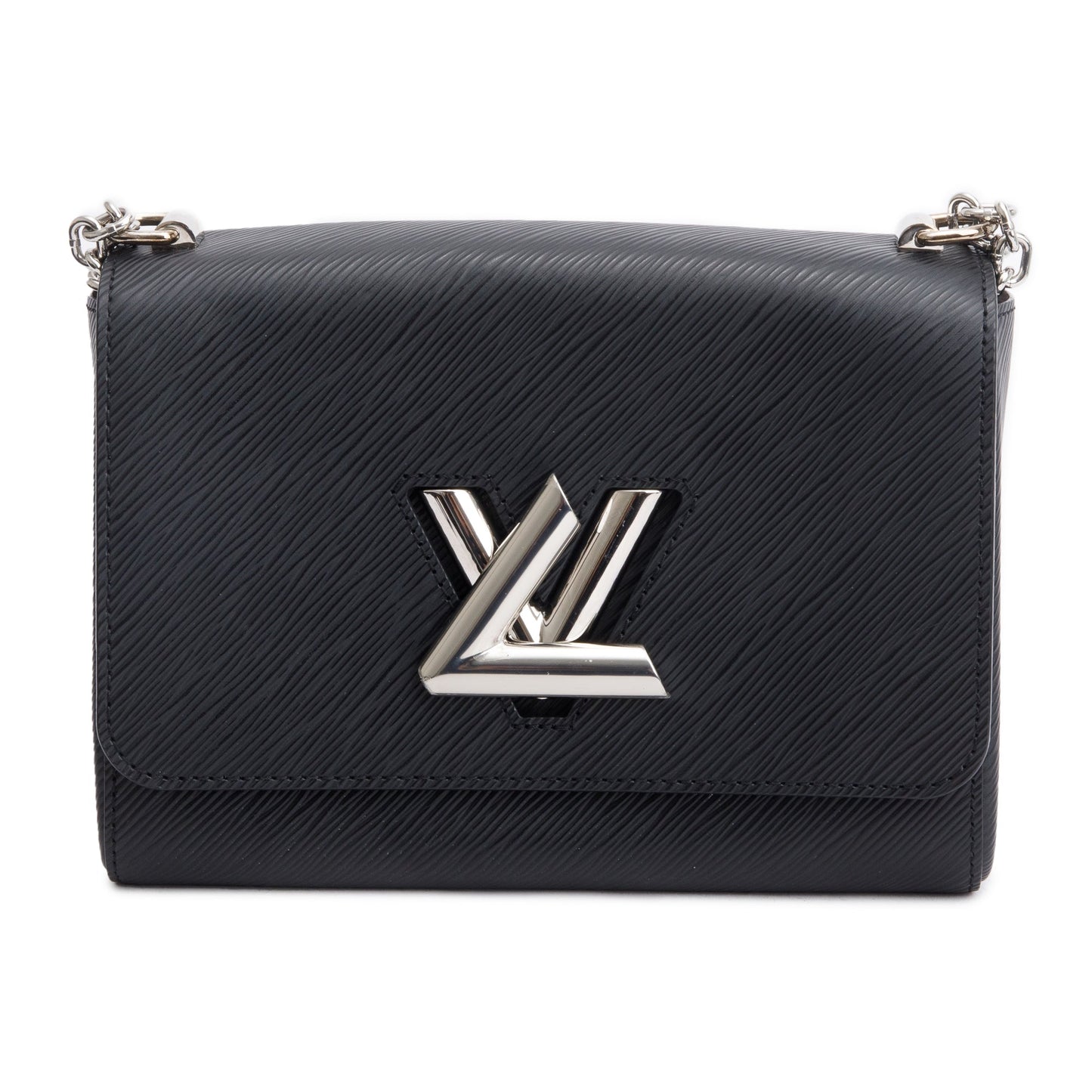 Louis Vuitton Black Epi Leather Twist MM Bag