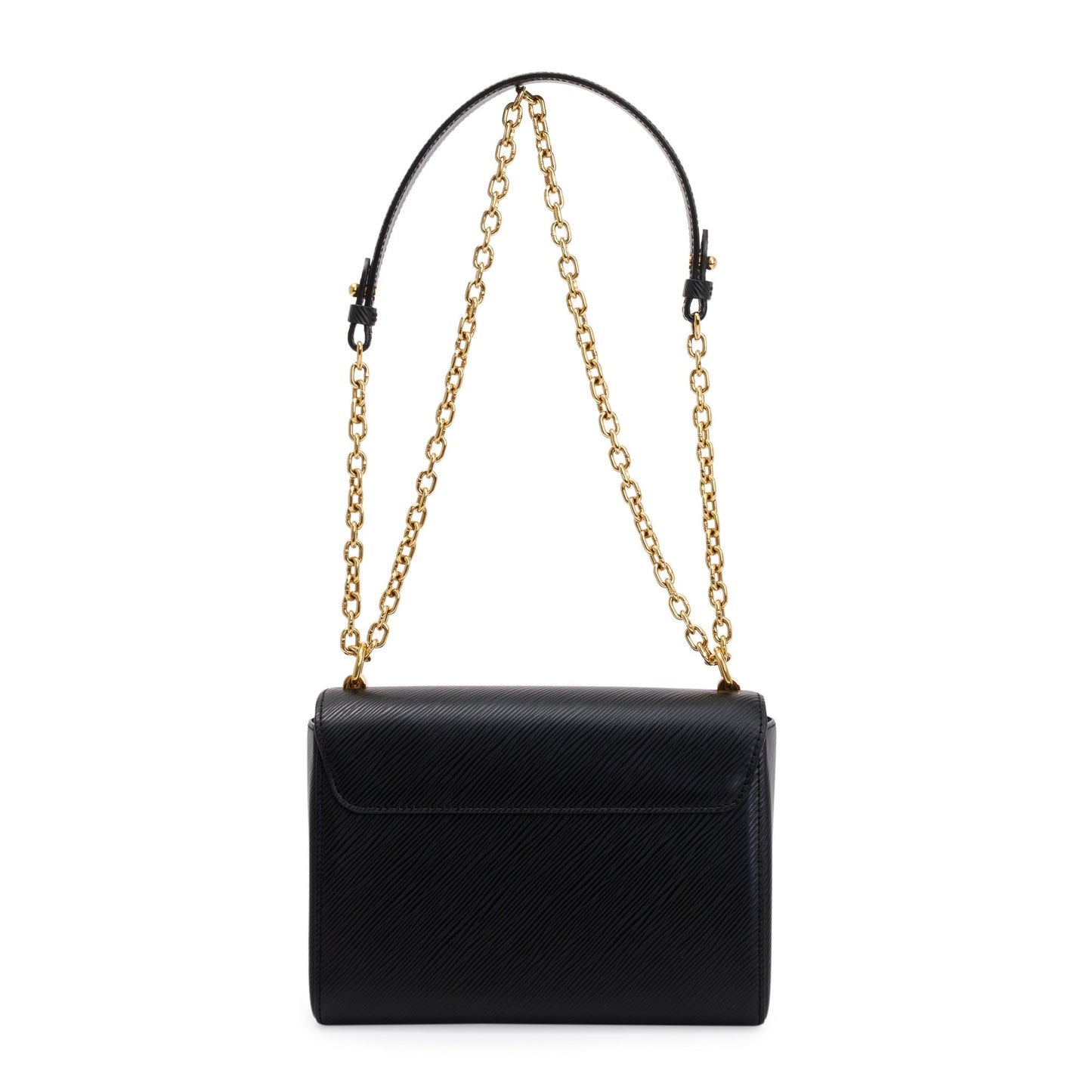 Louis Vuitton Black Epi Leather Twist MM Bag