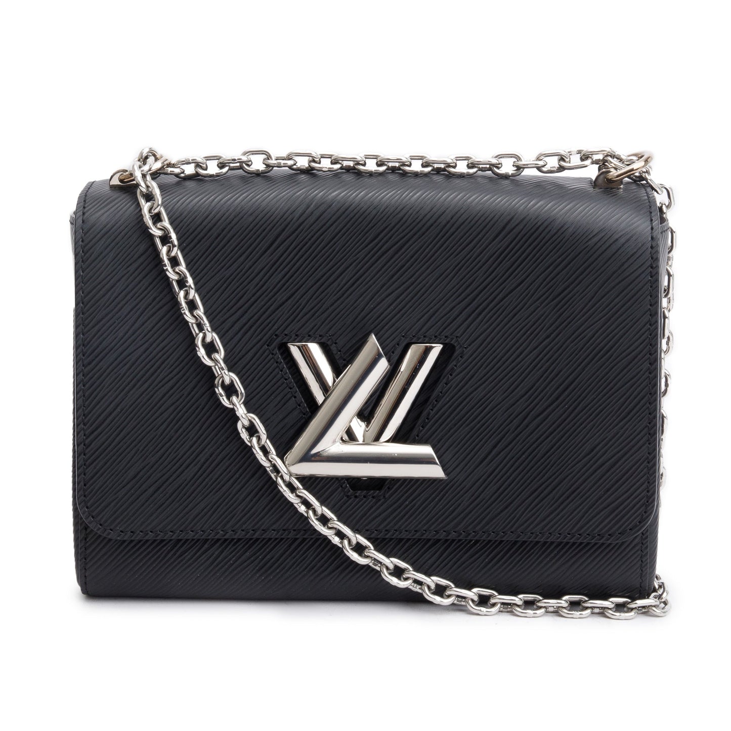 Louis Vuitton Black Epi Leather Twist MM Bag