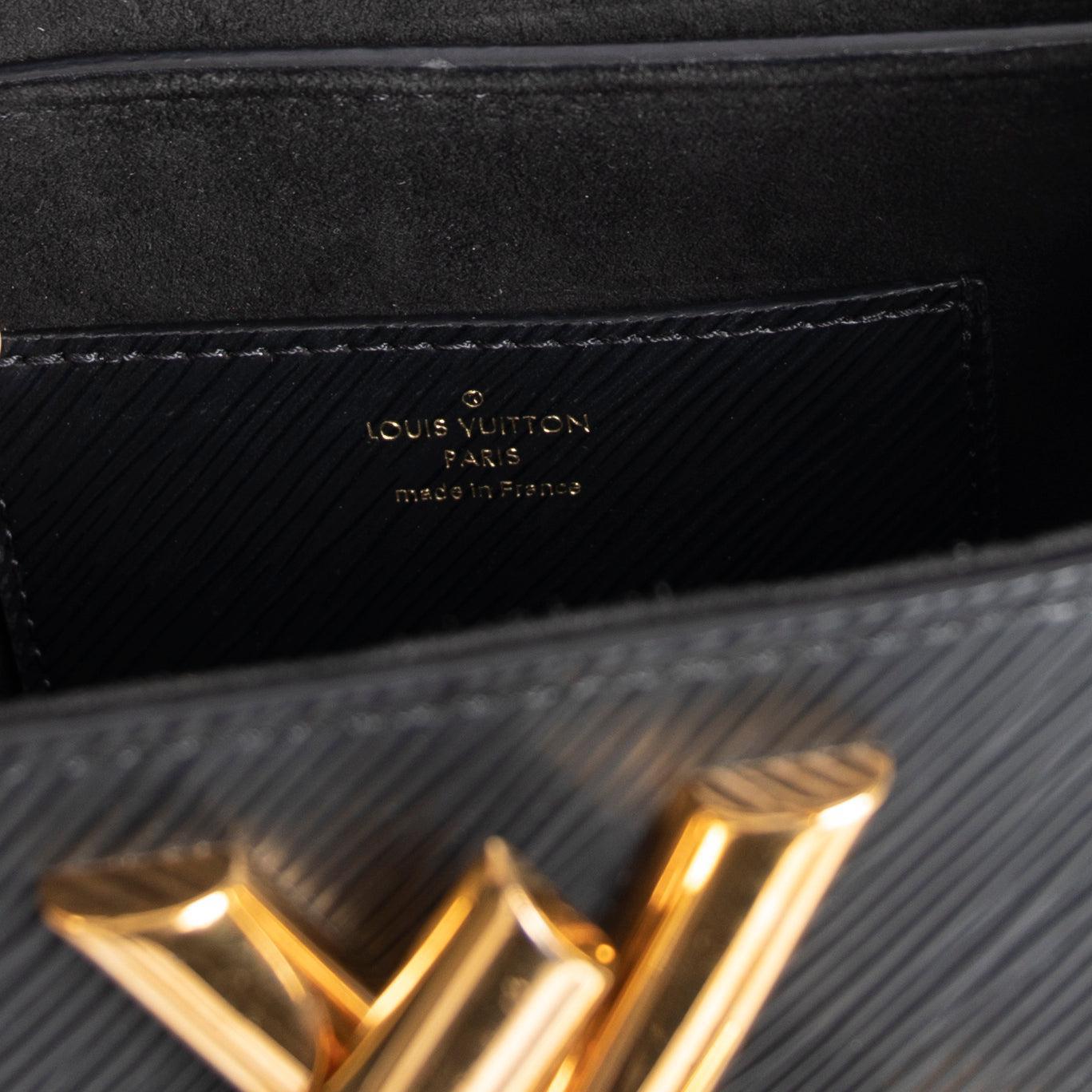 Louis Vuitton Black Epi Leather Twist PM