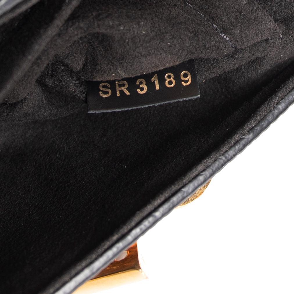 Louis Vuitton Black Epi Leather Twist PM
