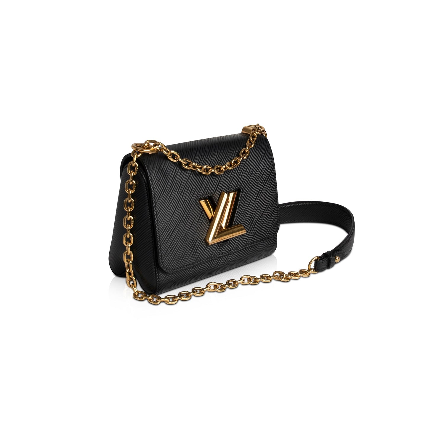 Louis Vuitton Black Epi Leather Twist PM