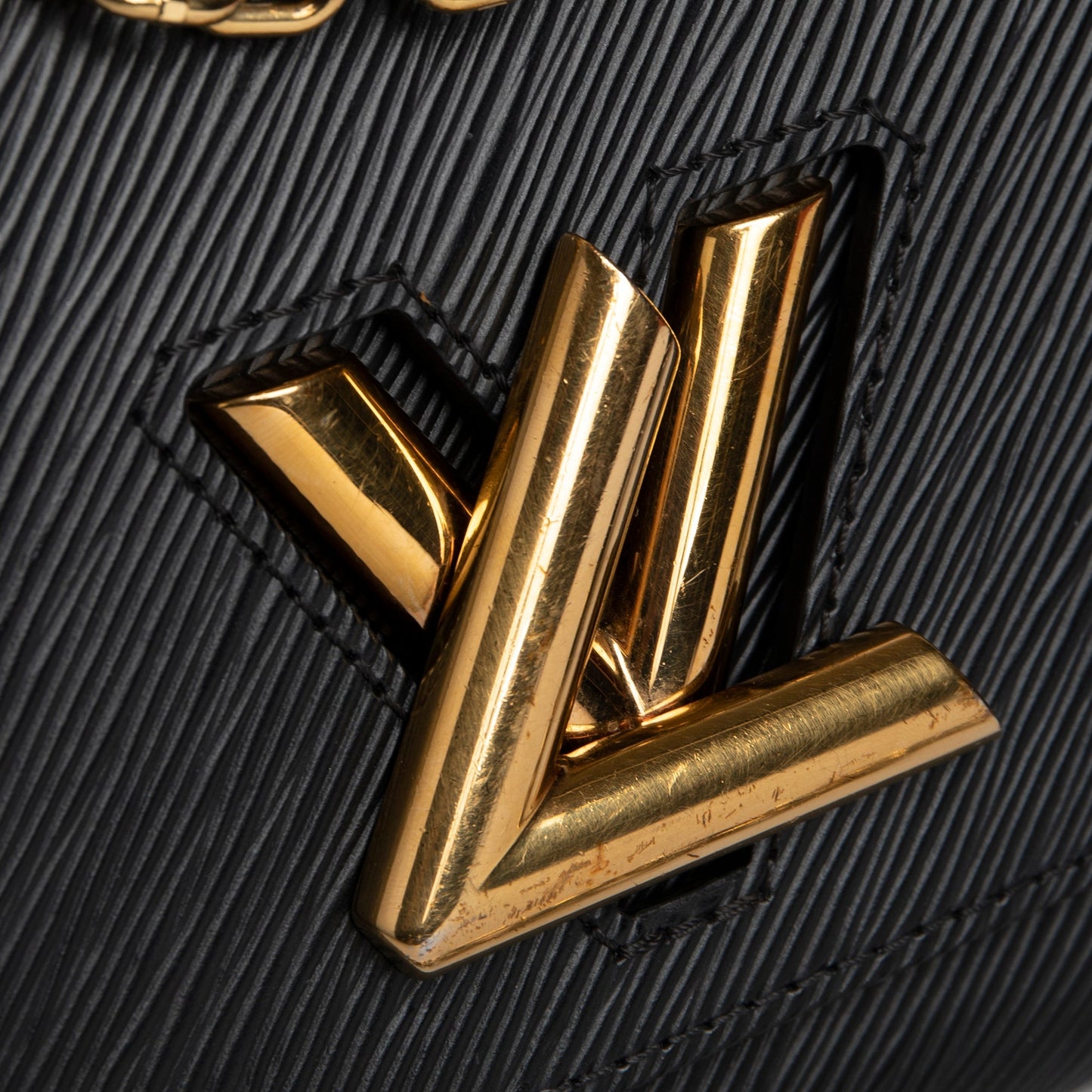 Louis Vuitton Black Epi Leather Twist PM