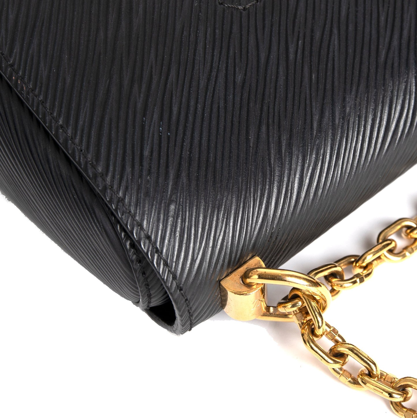 Louis Vuitton Black Epi Leather Twist PM