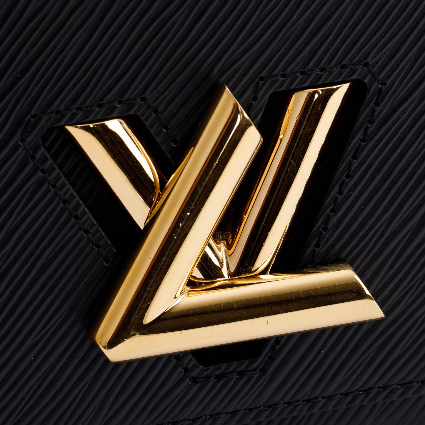 Louis Vuitton Black Epi Leather Twist PM