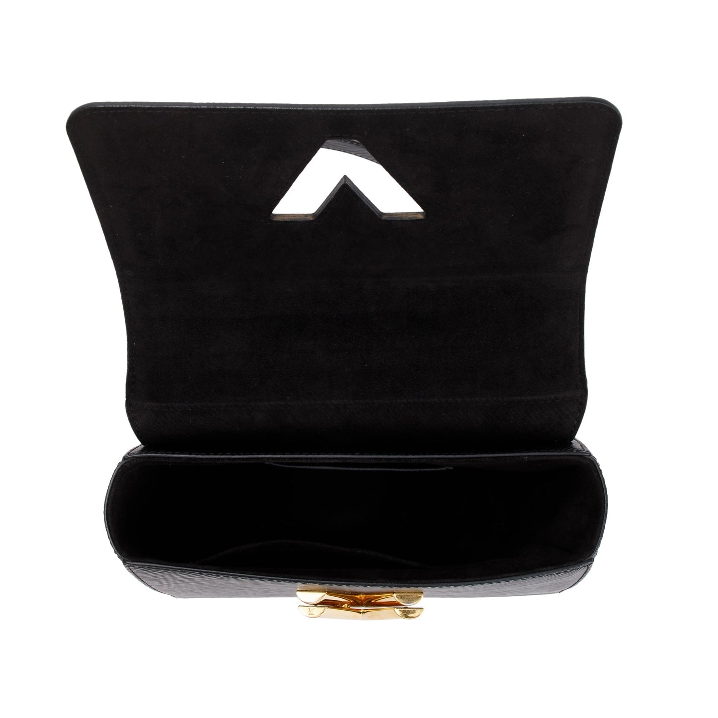 Louis Vuitton Black Epi Leather Twist PM Shoulder Bag