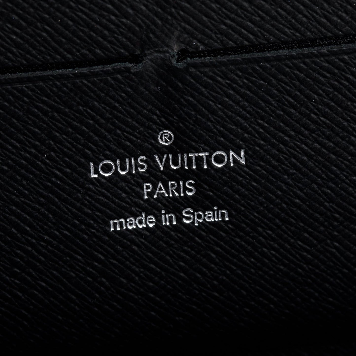 Louis Vuitton Black Epi Leather Zippy Organizer Wallet