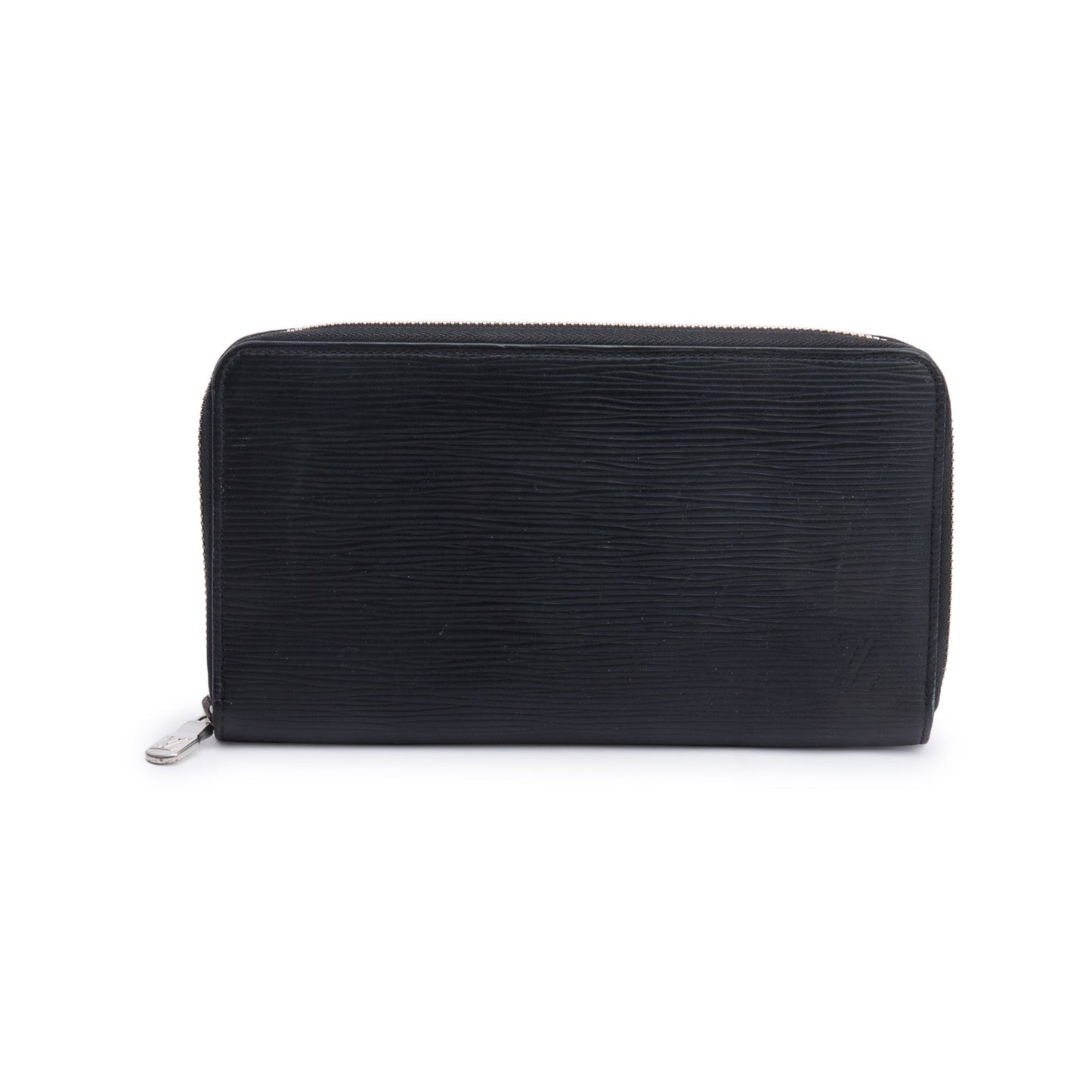 Louis Vuitton Black Epi Leather Zippy Organizer Wallet