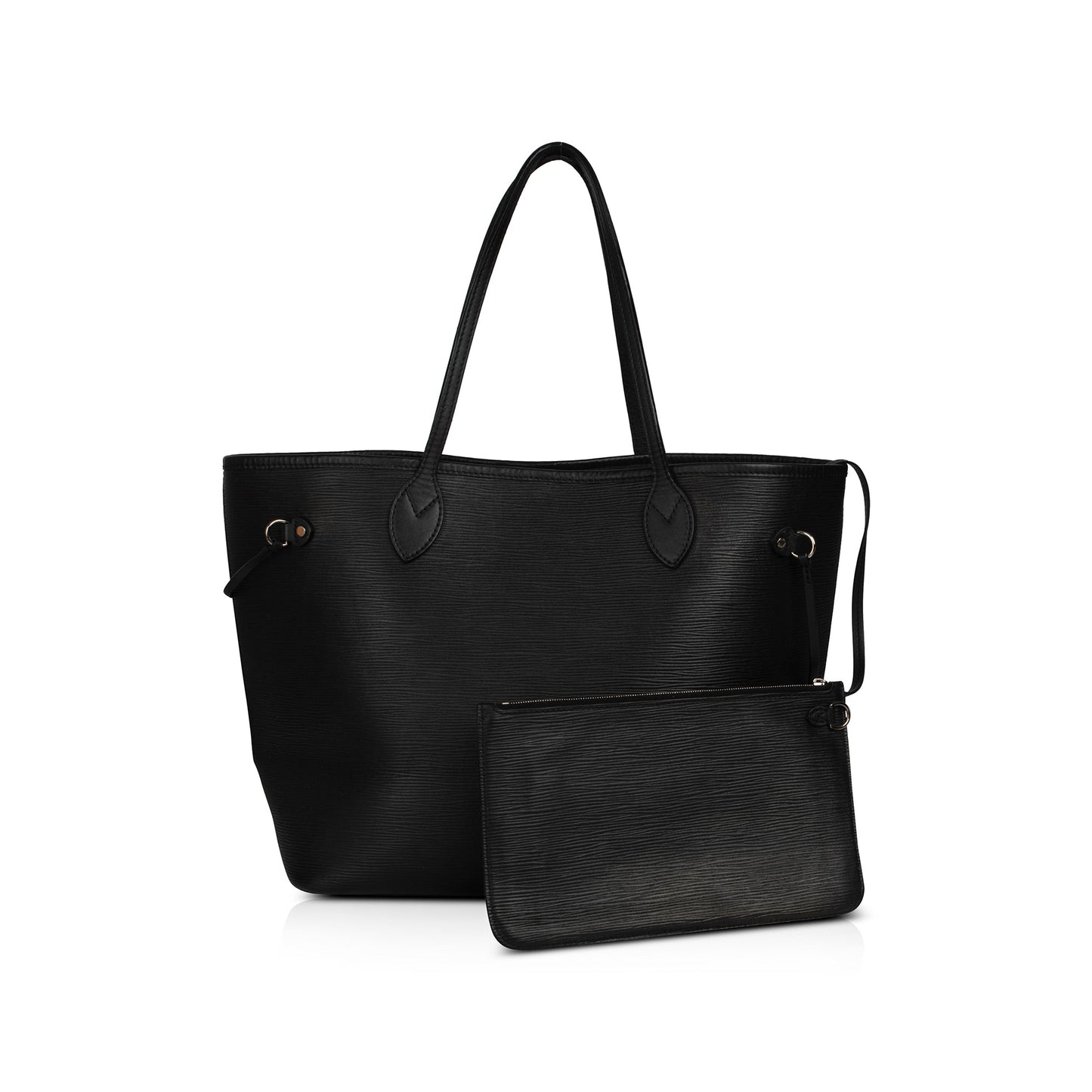 Louis Vuitton Black Epi Neverfull MM
