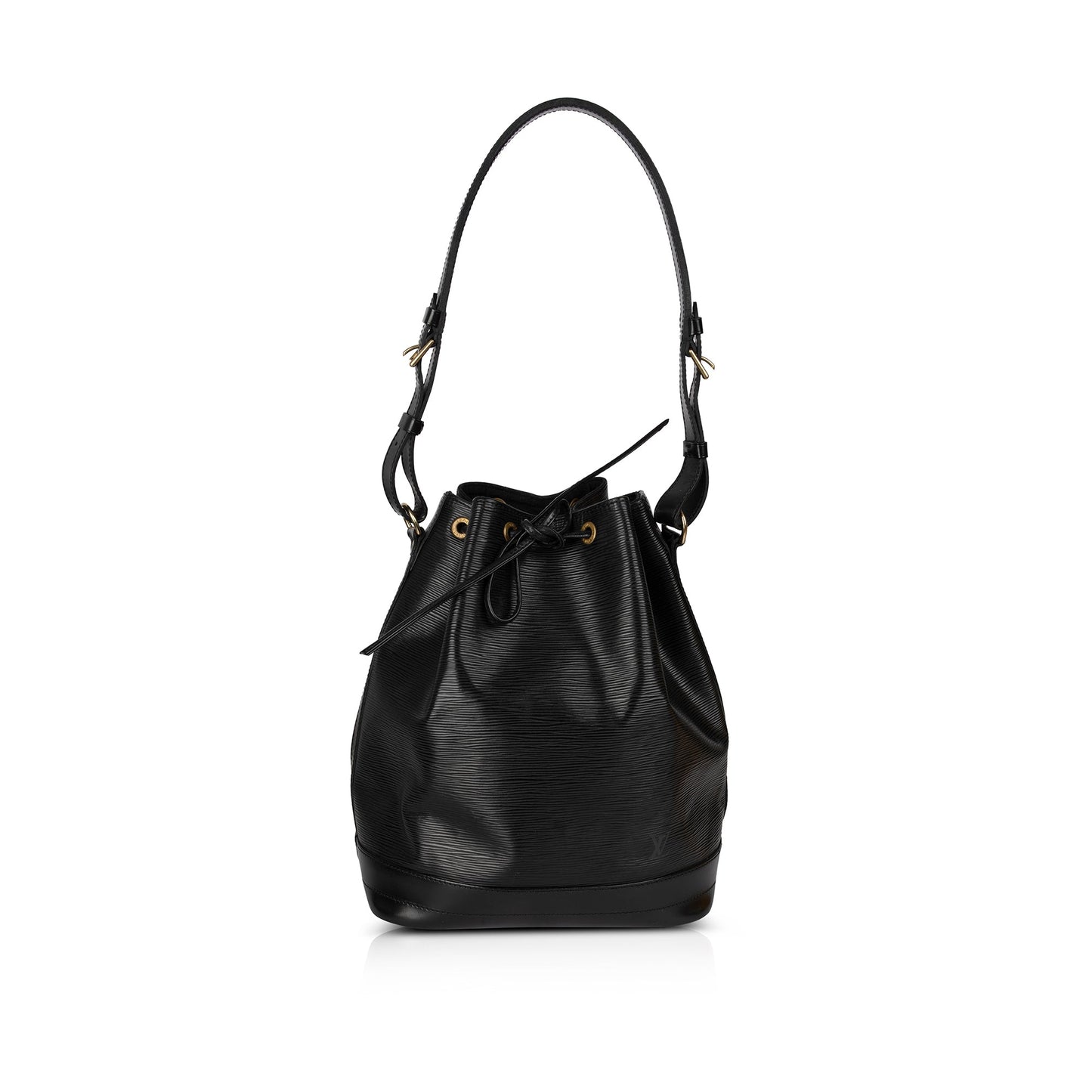 Louis Vuitton Black Epi Noe Bag