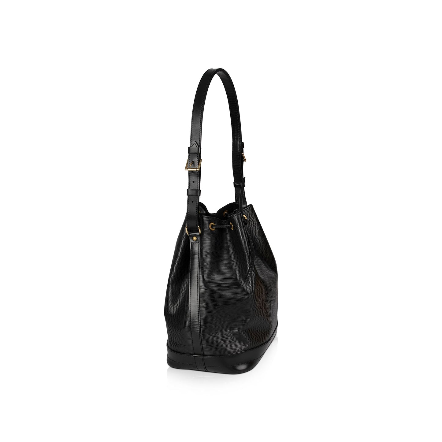 Louis Vuitton Black Epi Noe Bag