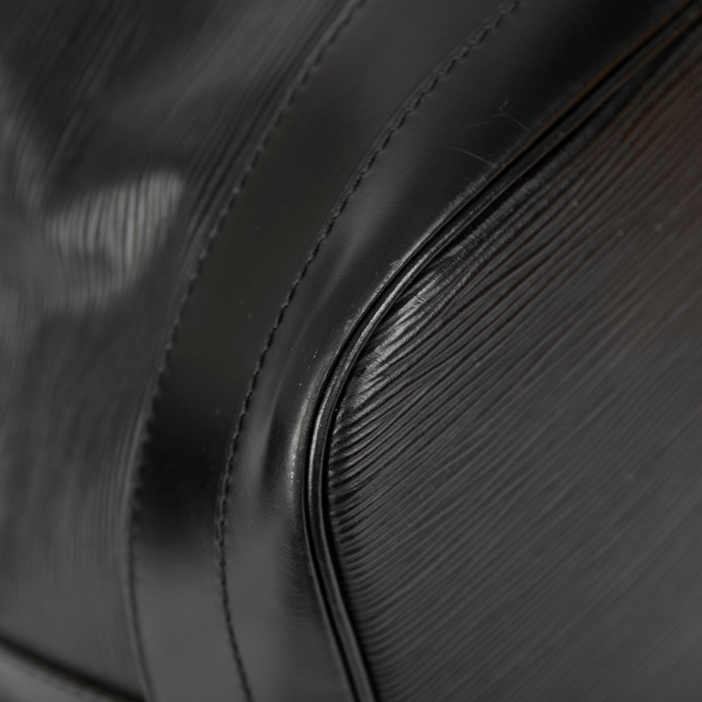 Louis Vuitton Black Epi Noe Bag