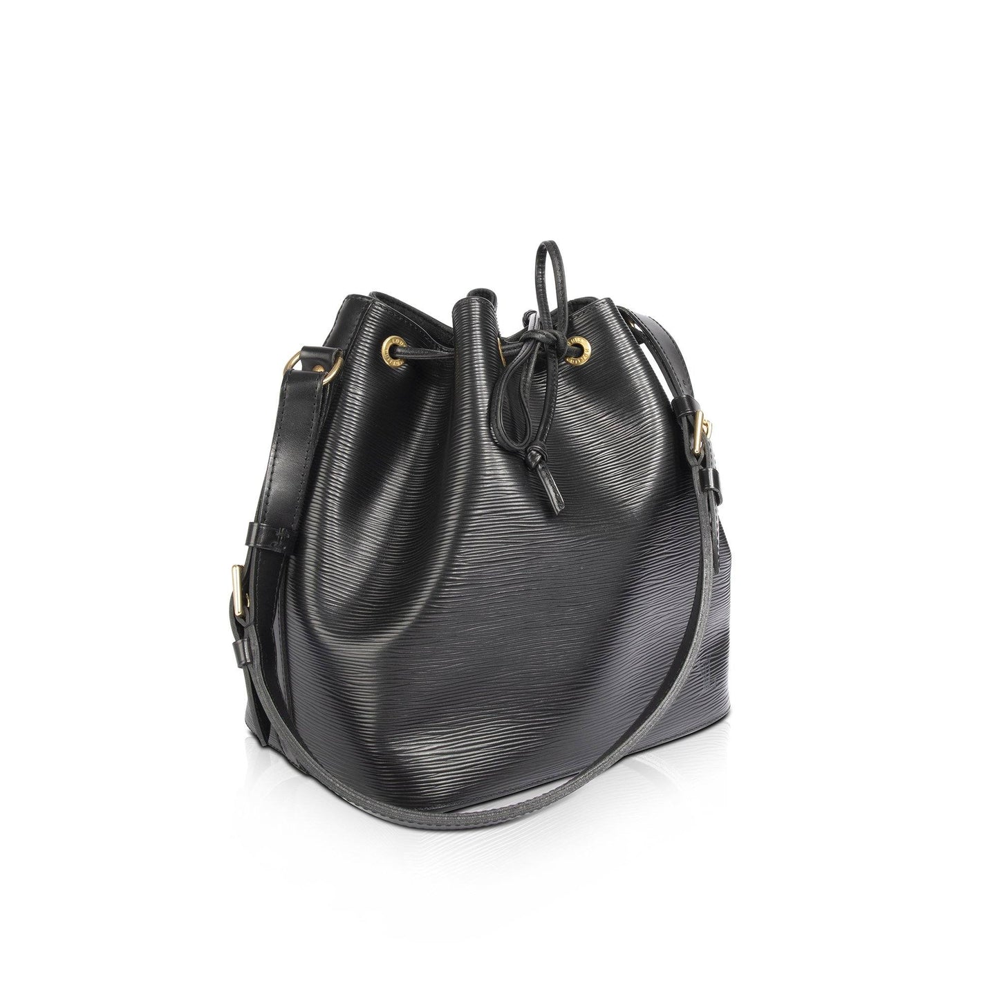 Louis Vuitton Black Epi Petite Noe Bag