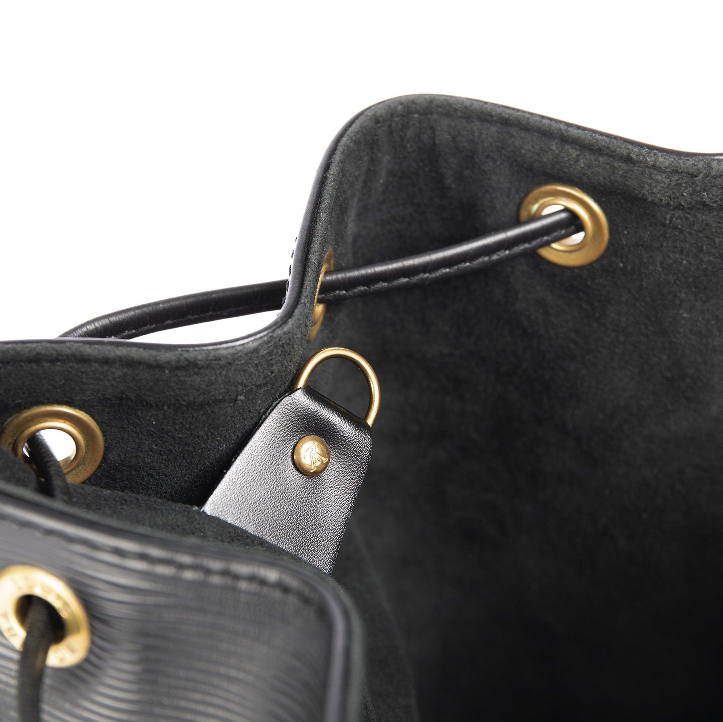 Louis Vuitton Black Epi Petite Noe Bag