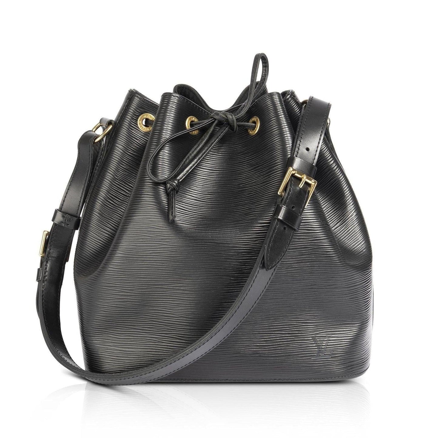 Louis Vuitton Black Epi Petite Noe Bag