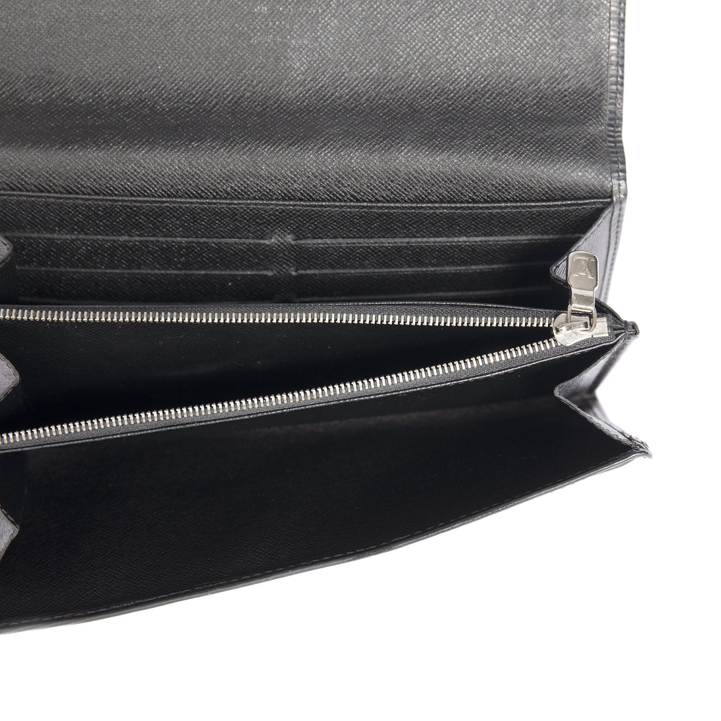 Louis Vuitton Black Epi Sarah Wallet