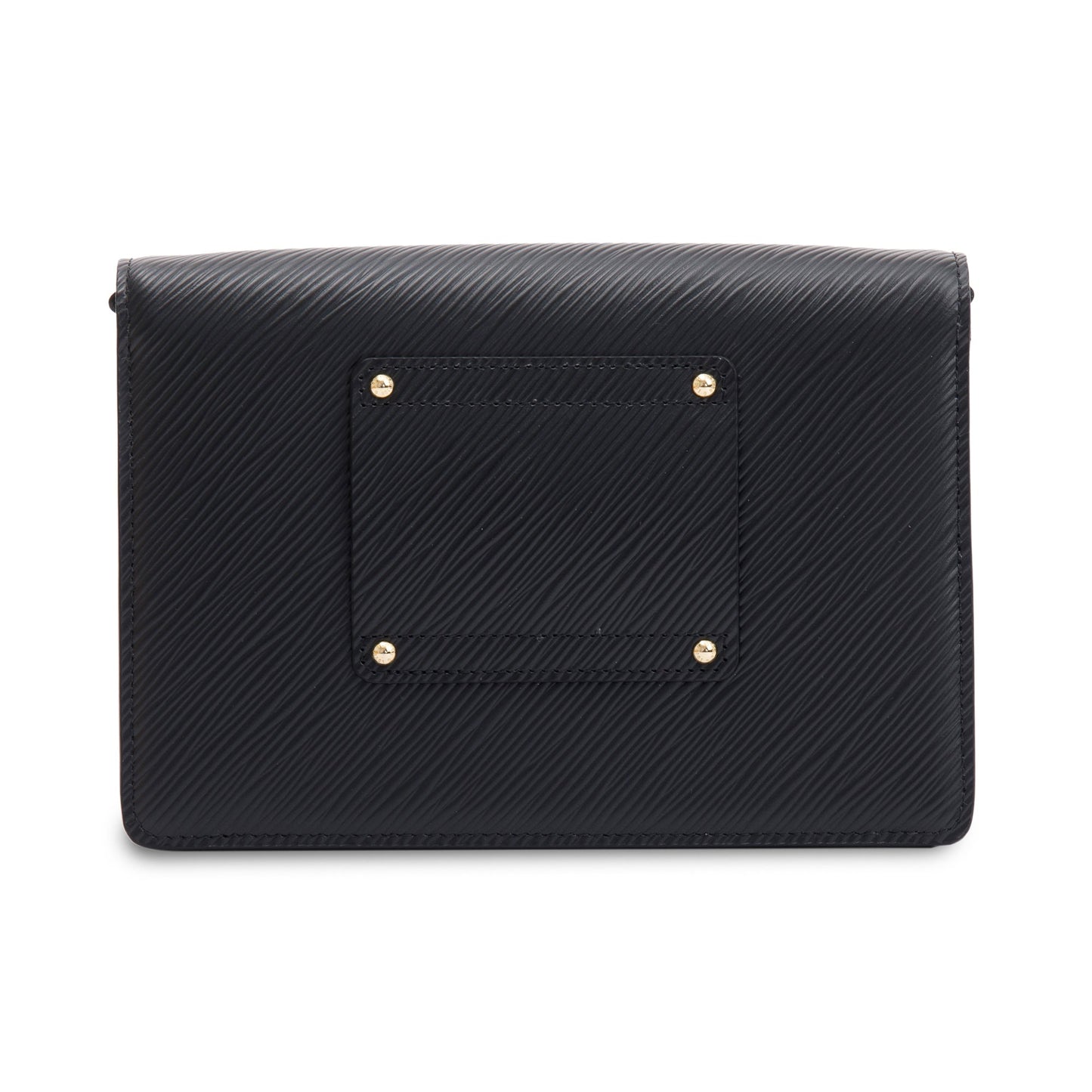 Louis Vuitton Black Epi Twist Belt Chain Wallet