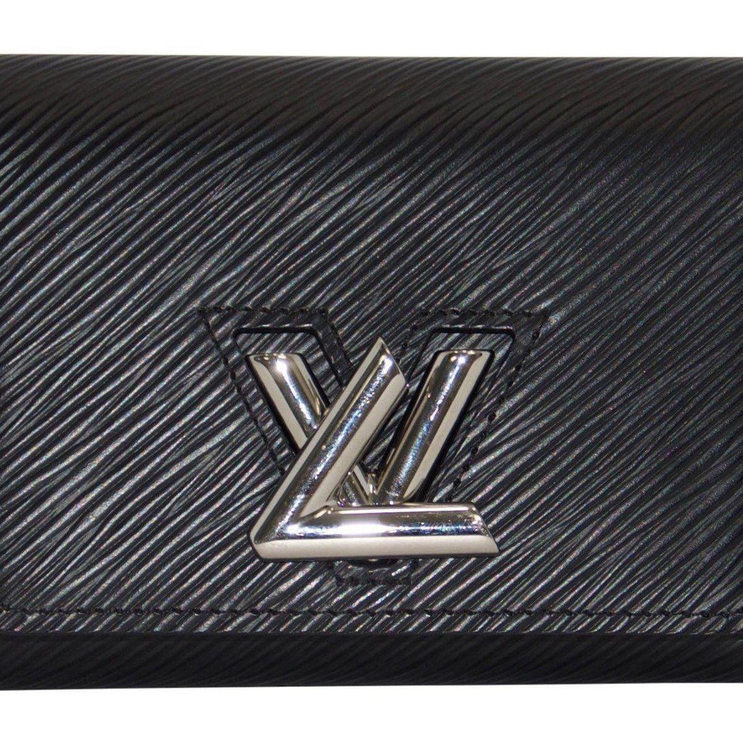 Louis Vuitton Black Epi Twist Compact Wallet