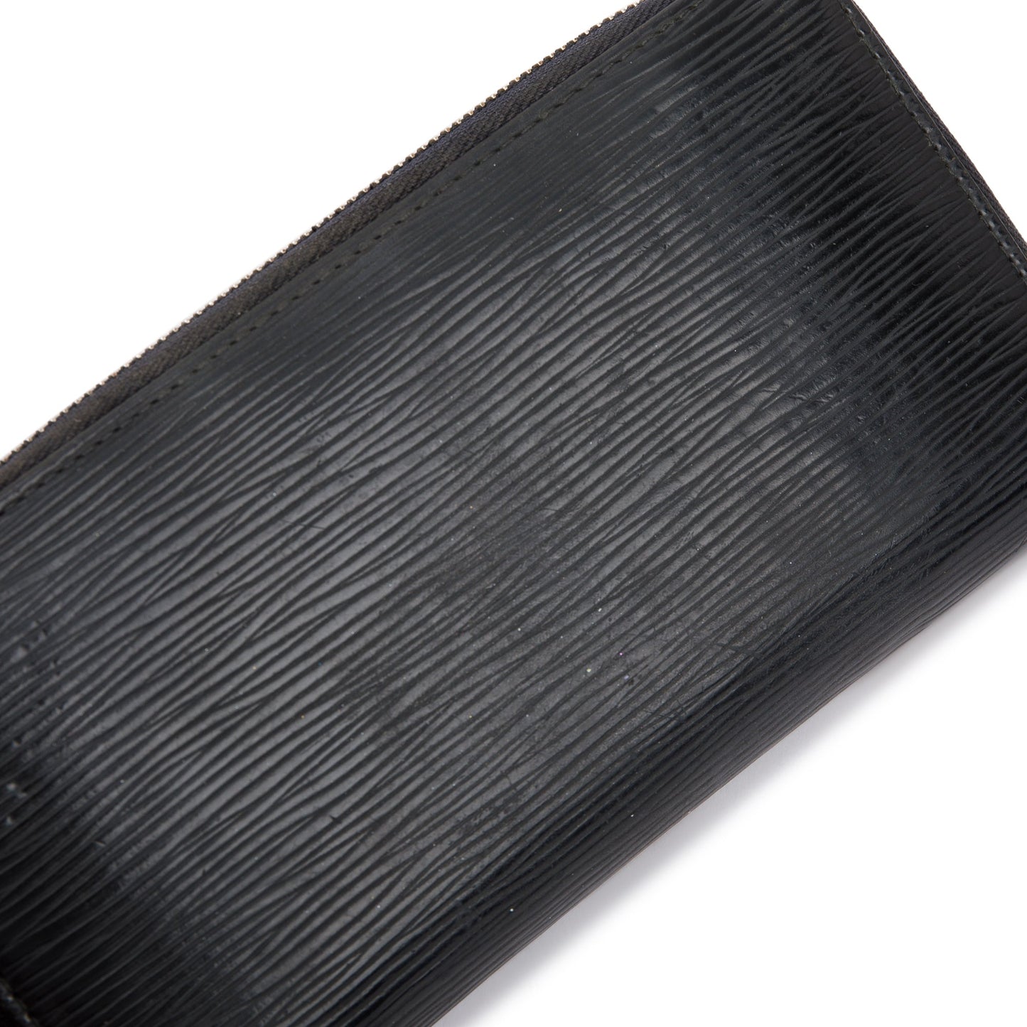 Louis Vuitton Black Epi Zippy Wallet