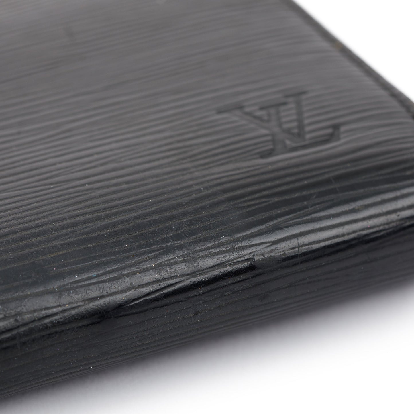 Louis Vuitton Black Epi Zippy Wallet
