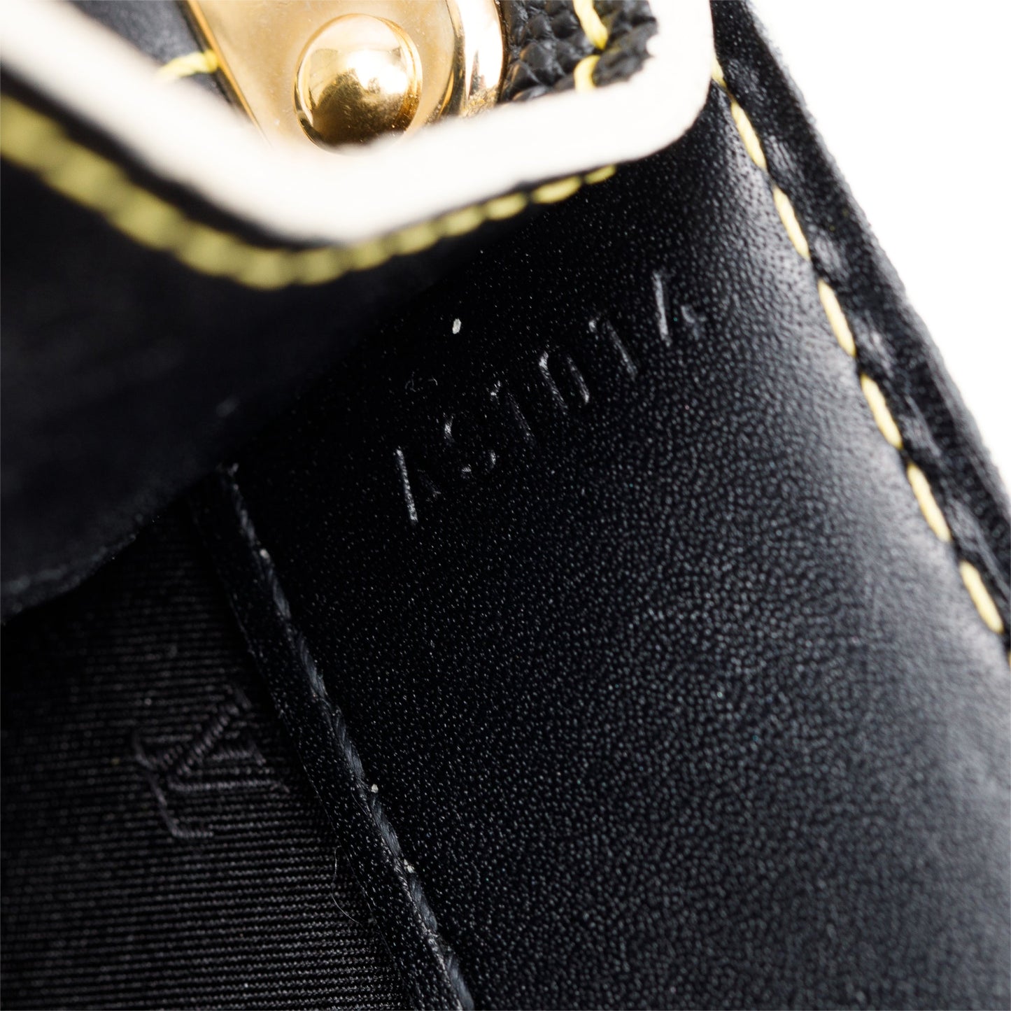 Louis Vuitton Black Goatskin Leather Suhali Le Fabuleux Bag