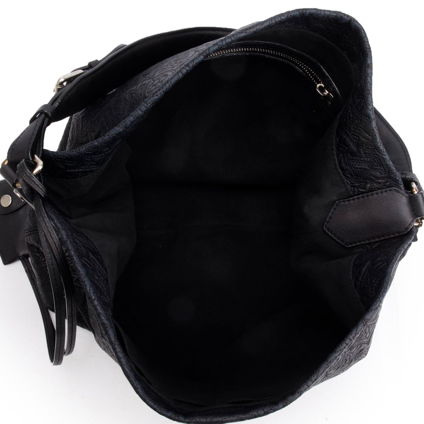 Louis Vuitton Black Lambskin Leather Antheia Ixia MM