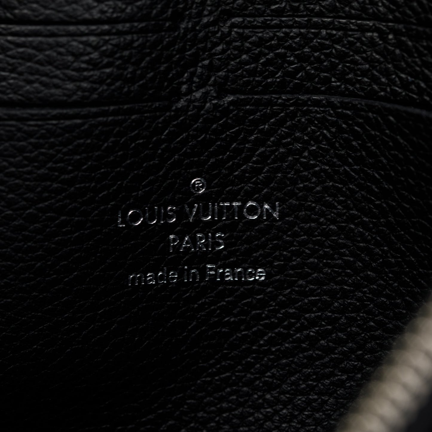 Louis Vuitton Black Leather MyLockME Chain Pochette