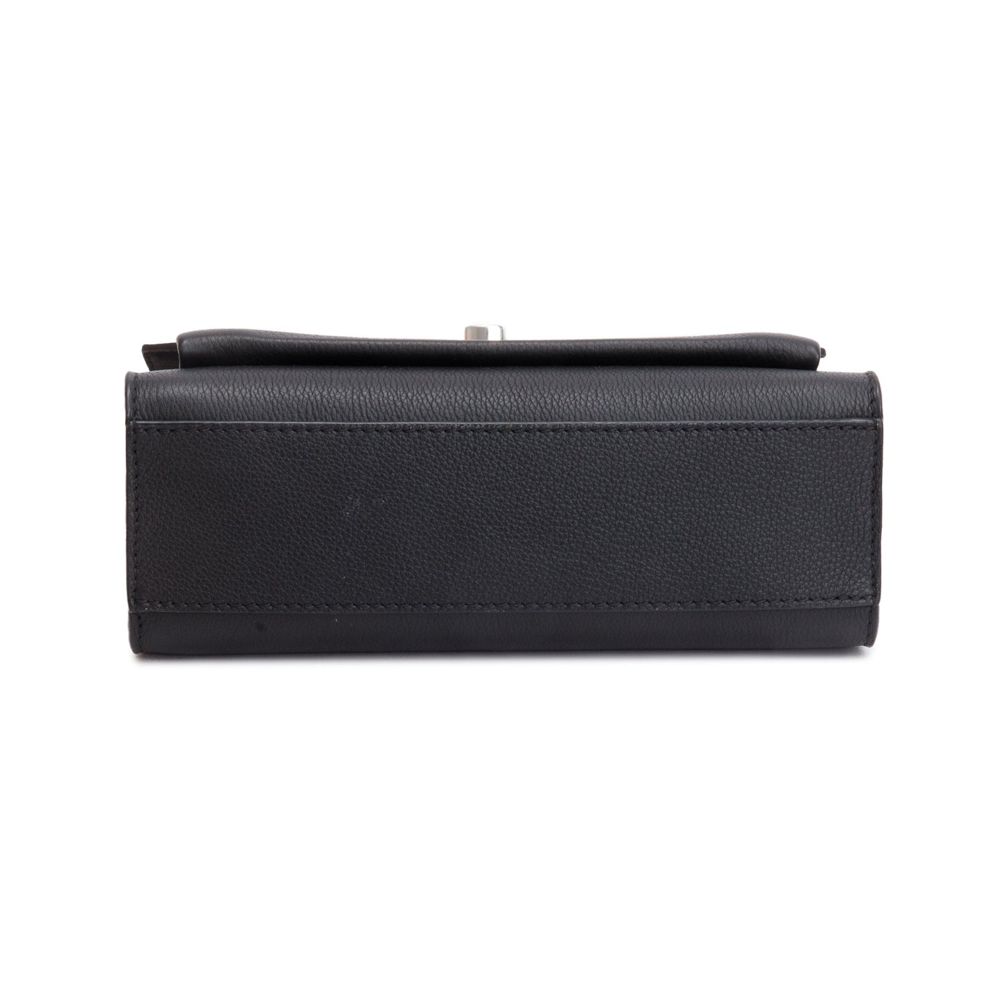 Louis Vuitton Black Leather MyLockMe Chain Bag