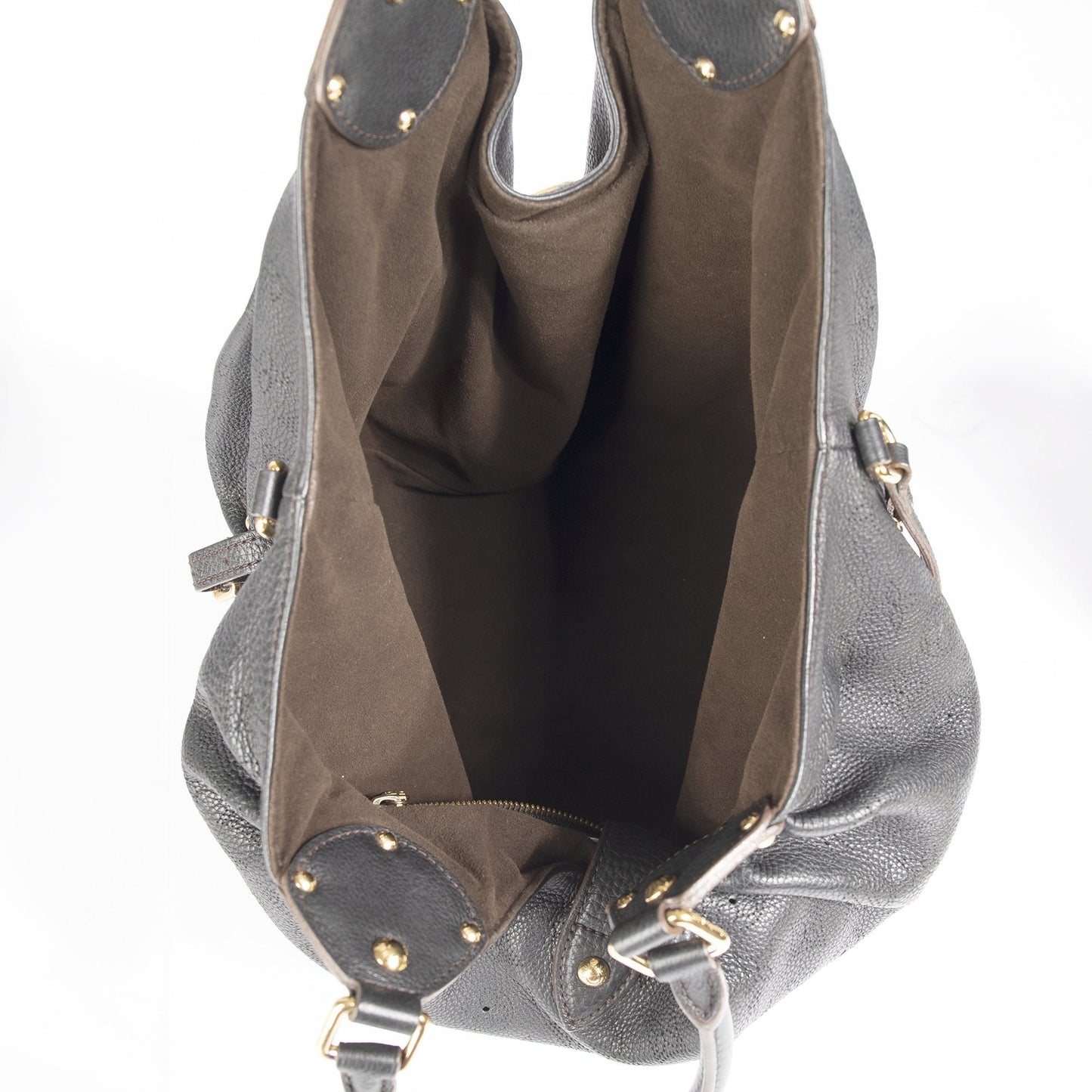 Louis Vuitton Black Mahina L Hobo