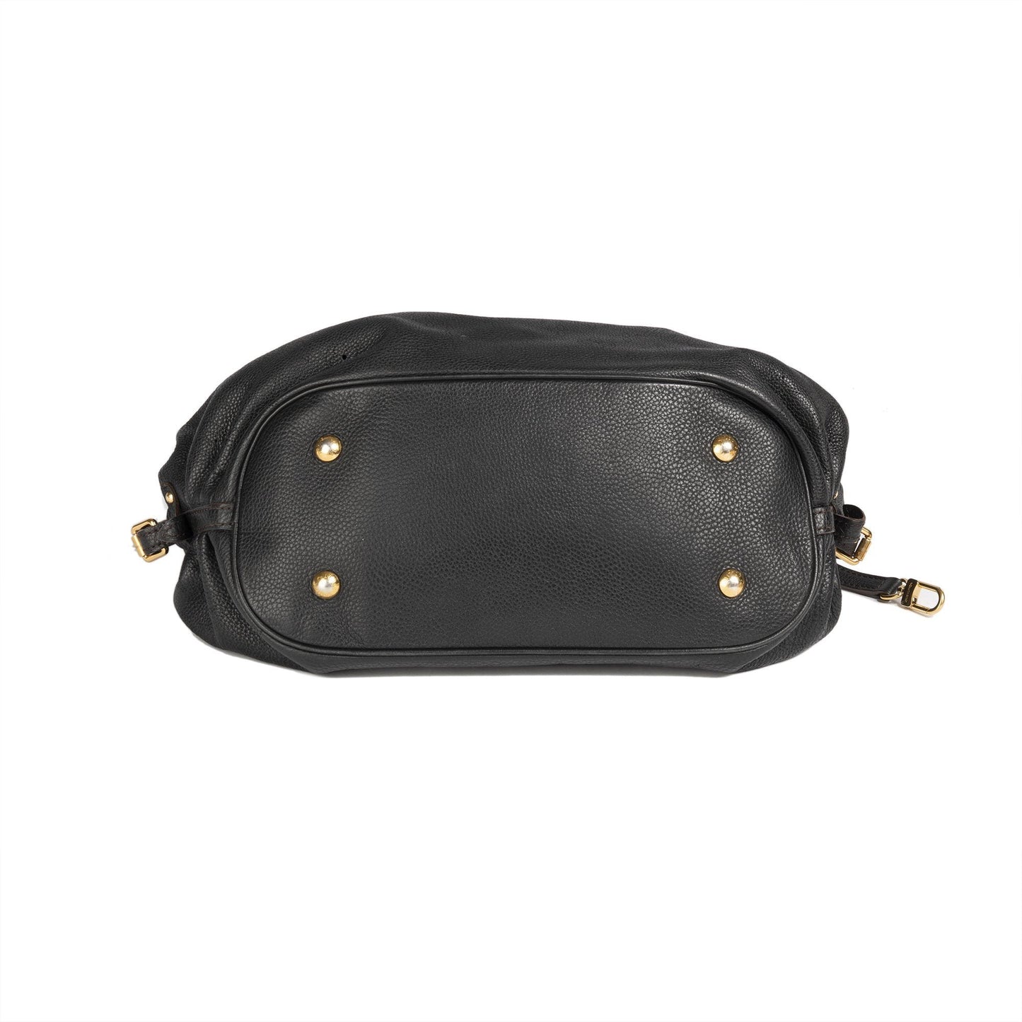 Louis Vuitton Black Mahina L Hobo