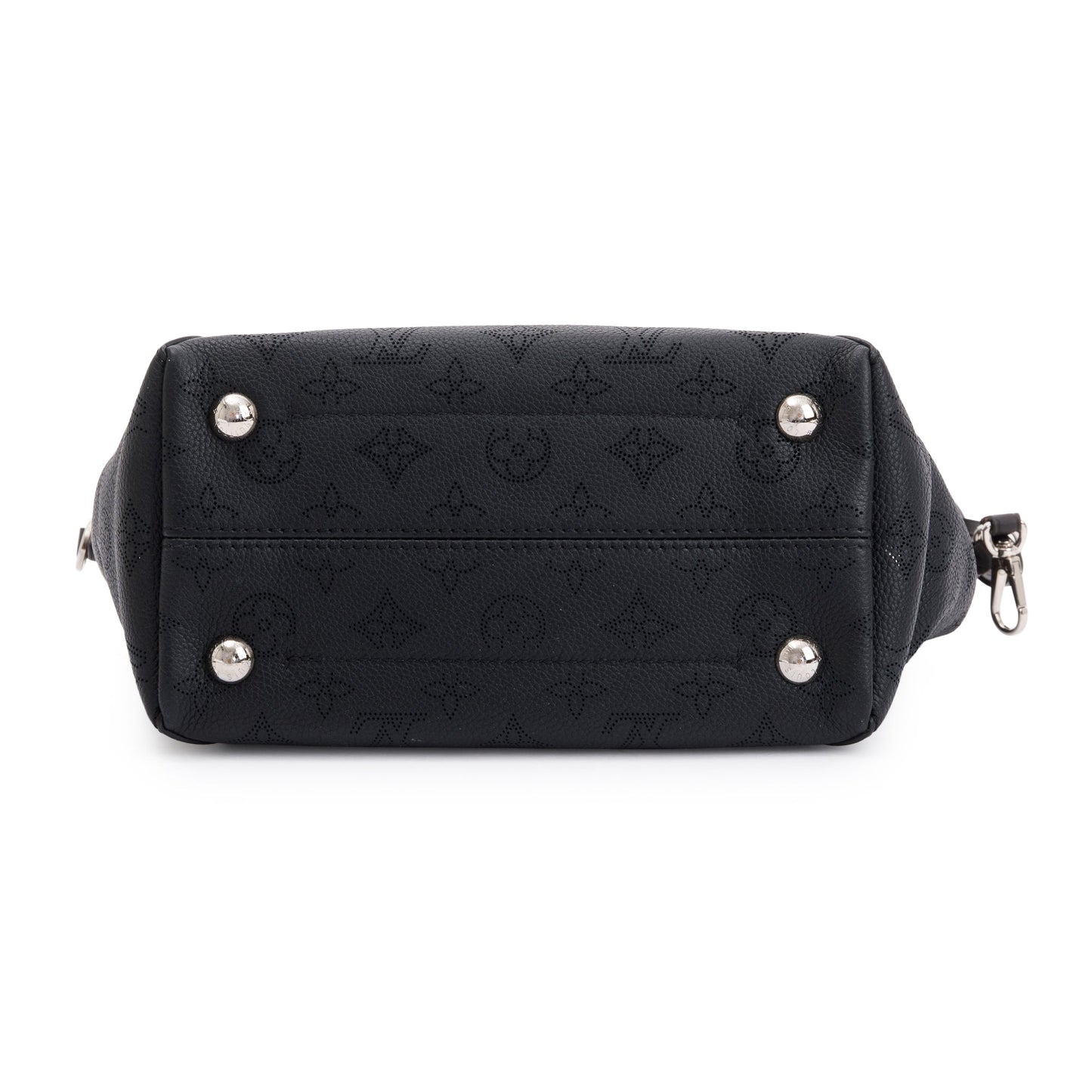 Louis Vuitton Black Mahina Leather Hina Pm Tote
