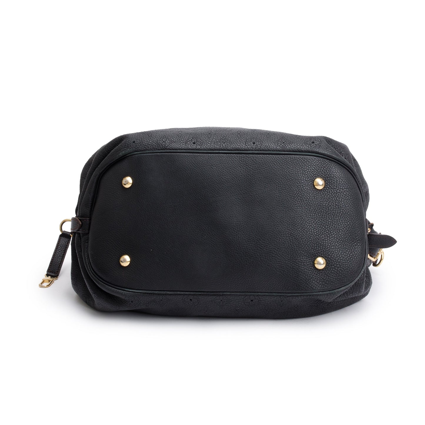 Louis Vuitton Black Mahina Leather XL Hobo