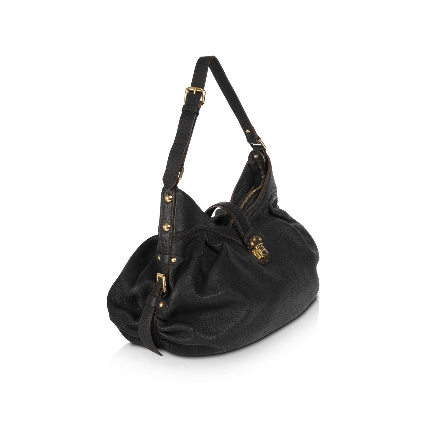Louis Vuitton Black Mahina XS Bag
