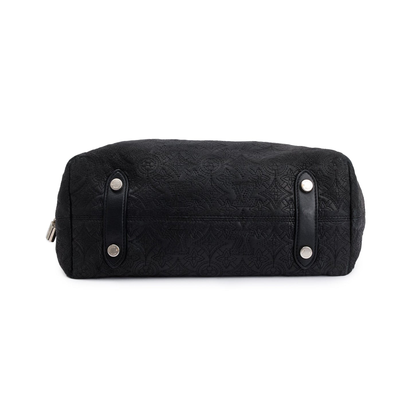 Louis Vuitton Black Monogram Antheia Leather Hobo PM