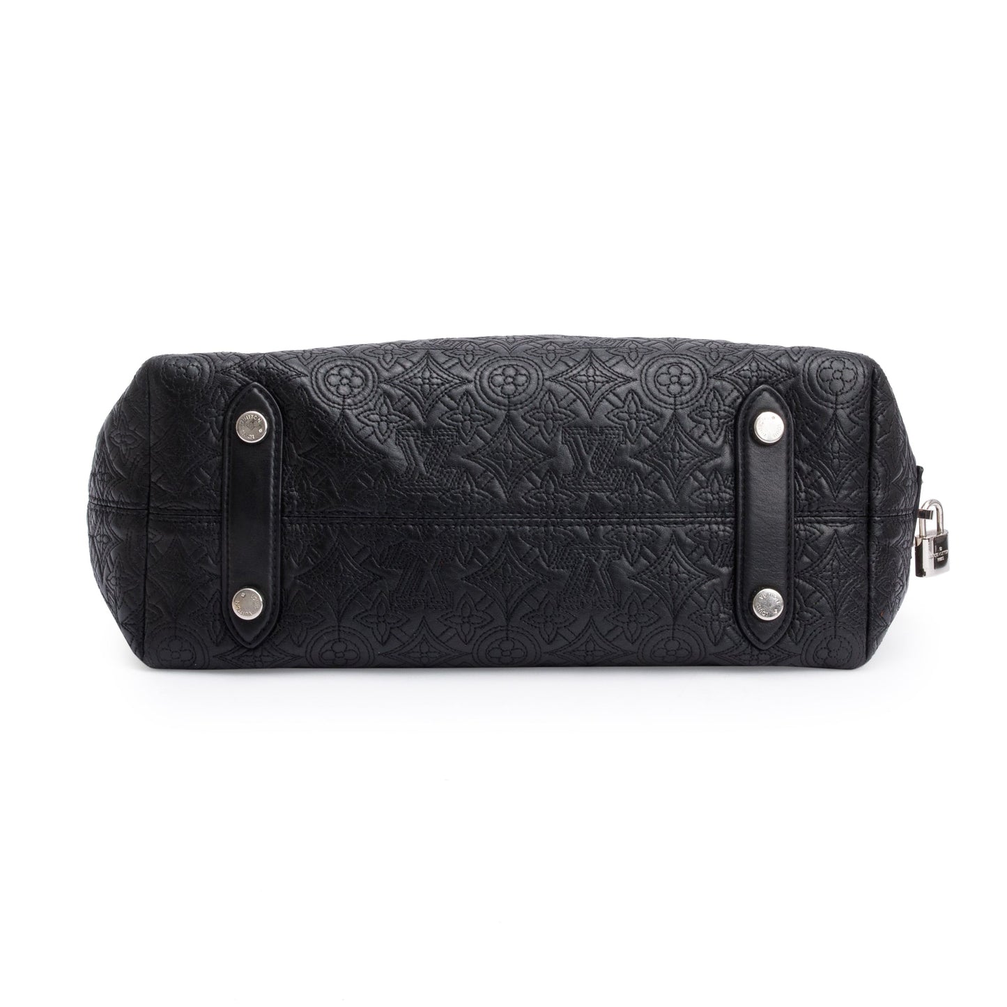 Louis Vuitton Black Monogram Antheia Leather Hobo PM